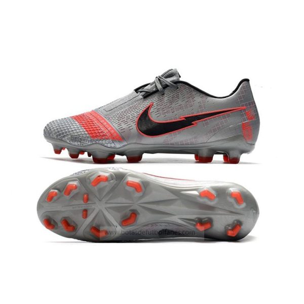 Nike Phantom Vnm Elite FG Plata Negro Gris